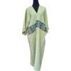 Mint Linen Abaya
